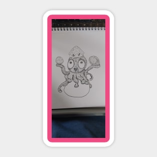 Octopus Sticker